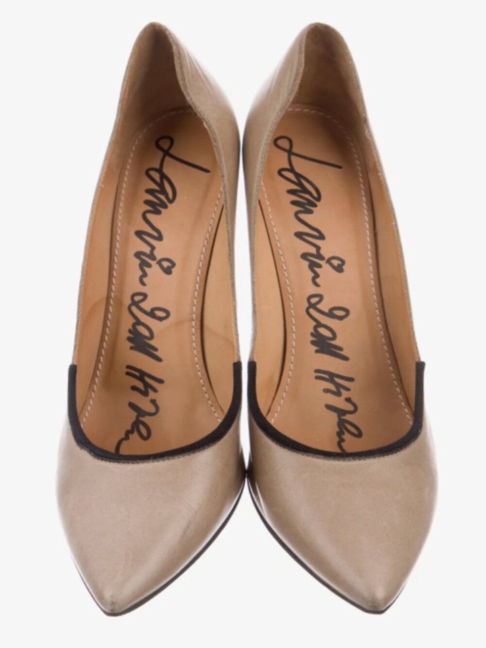 Lanvin  Leather Pumps  Women's Size: 10 | IT 40